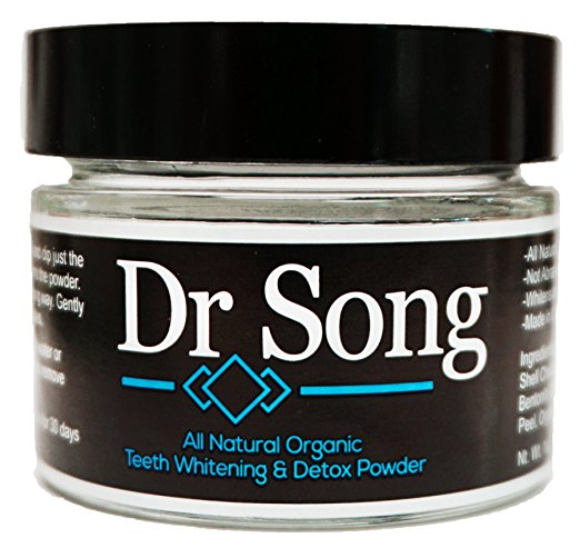 Dr Song All Natural Organic Teeth Whitening and Detox Powder