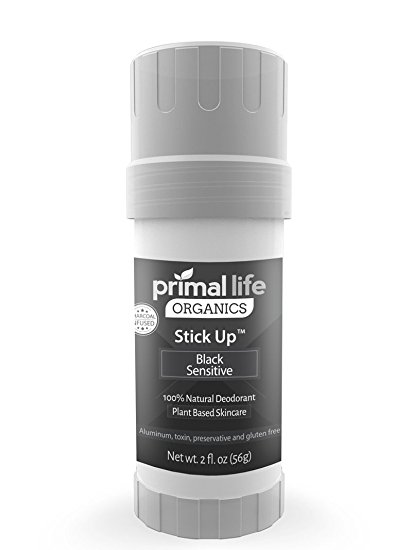 Primal life organics activated charcoal natural deodorant