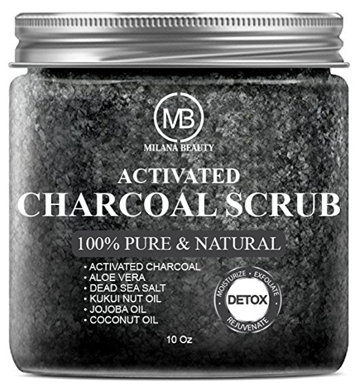 Activated Charcoal Body Scrub